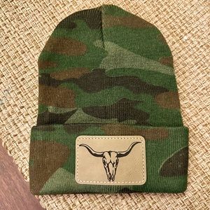 NEW Longhorn Camo Beanie
